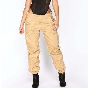 Khaki Cargo Pants